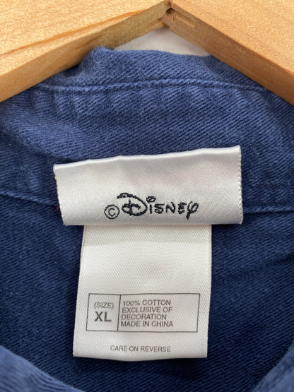 00' DISNEY ANIMAL KINGDOM Size XL Vintage Button Down Shirt / A3946