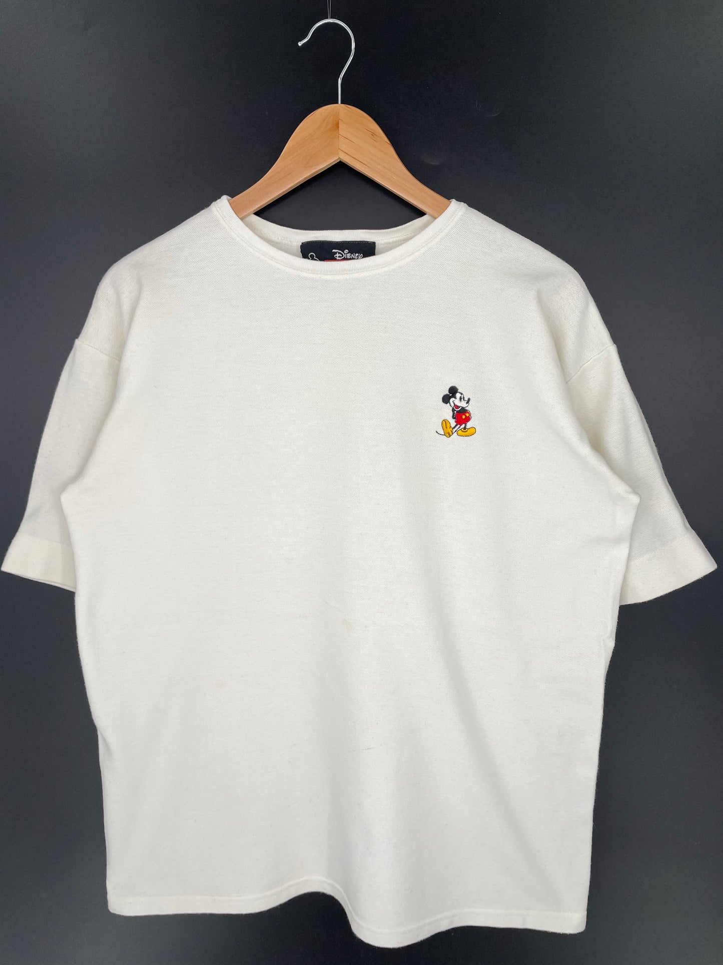90's DISNEY MICKEY Size M Vintage T-Shirt / K9788