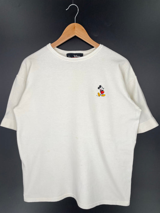 90's DISNEY MICKEY Size M Vintage T-Shirt / K9788