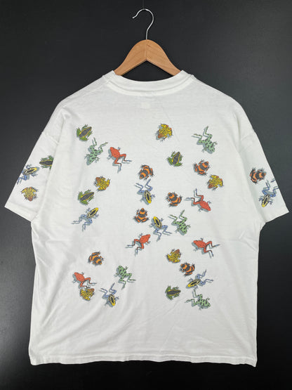 90's FROGS Made in USA Size XL Vintage T-Shirt / A7972
