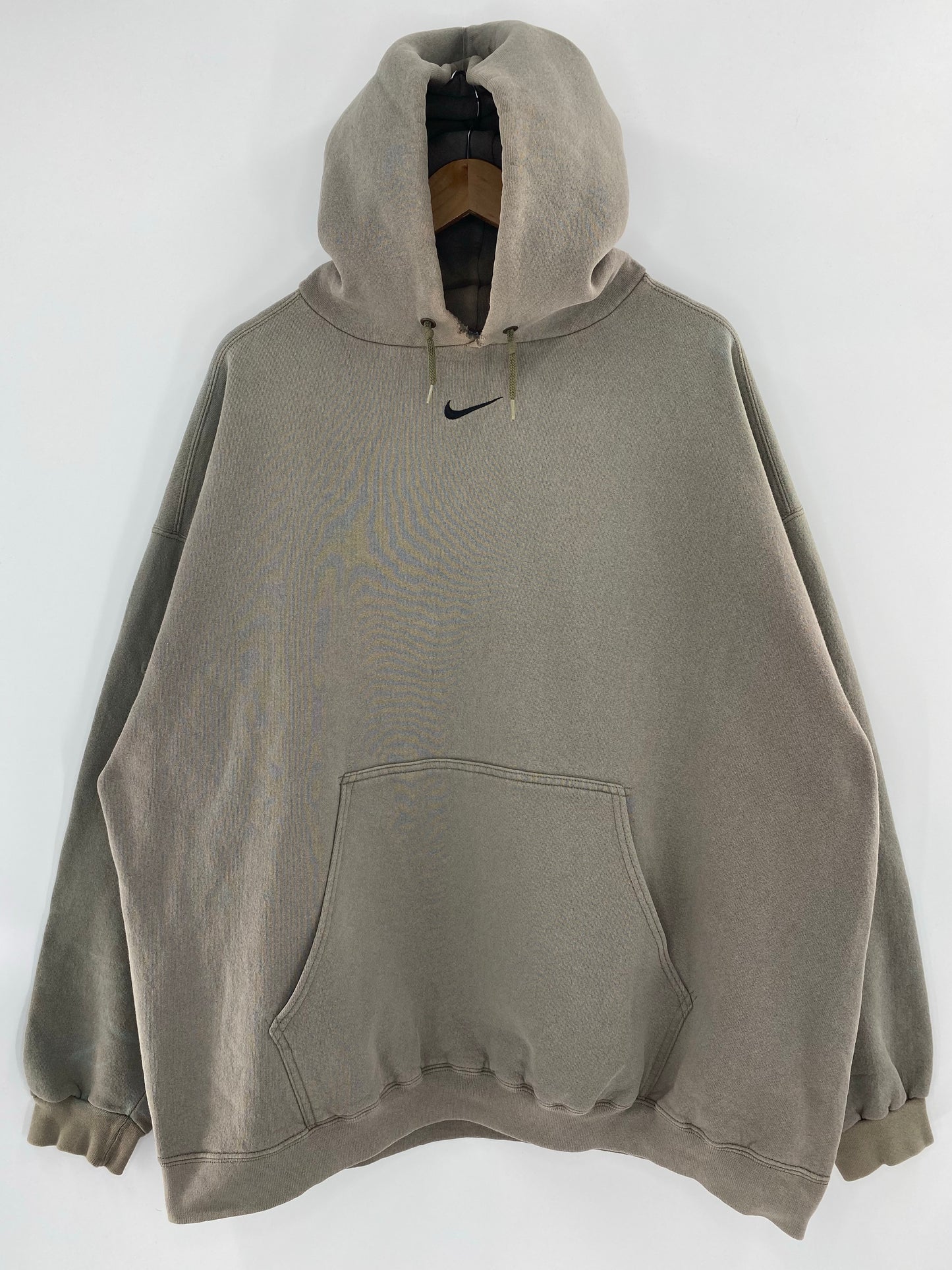 90’s NIKE CENTER SWOOSH Size No tag (Approx.XL) Vintage Hoodie Sweat Shirts/ K5258