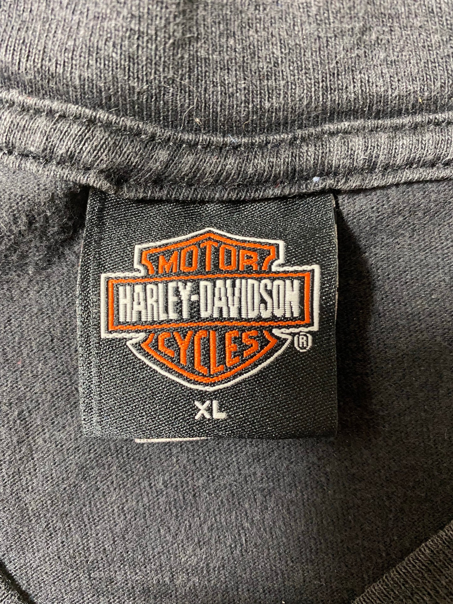 2002 Harley Davidson Made in USA Size XL Vintage T-Shirt / K6620