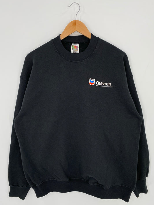 Vintage CHEVRON Size L Vintage Sweat-shirt/ K5812