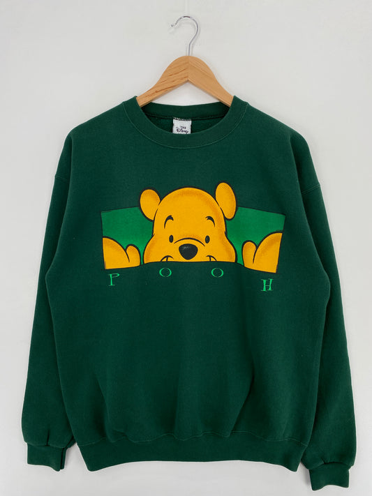 00' DISNEY WINNIE THE POOH Approx. Size L Vintage Sweat-shirt / A5081