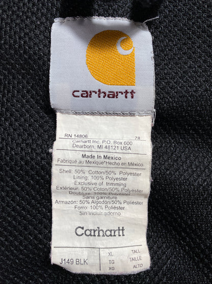Vintage CARHARTT Size XL Zip-Up Hoodie Sweat-Shirt / A5490