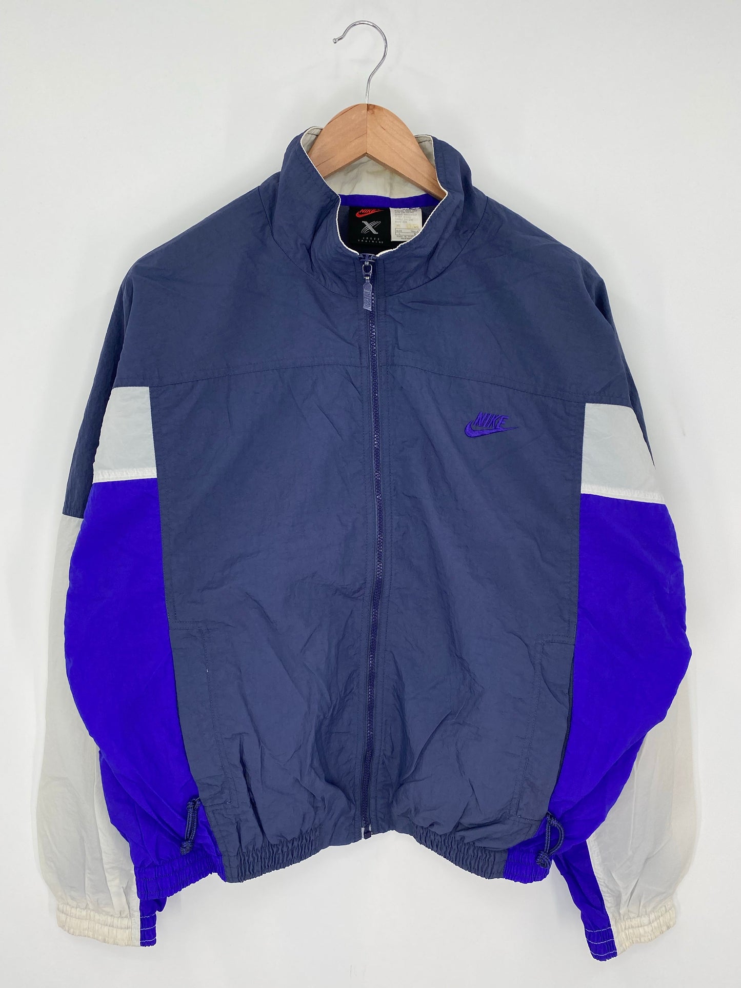 90’s NIKE CROSS TRAINING Size L Vintage Nylon Jacket / E892