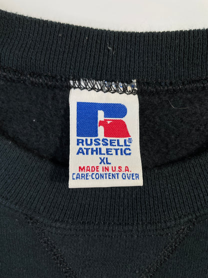 90's RUSSELL x TIGER Made in USA Size XL Vintage College Sweat-Shirt / A6495
