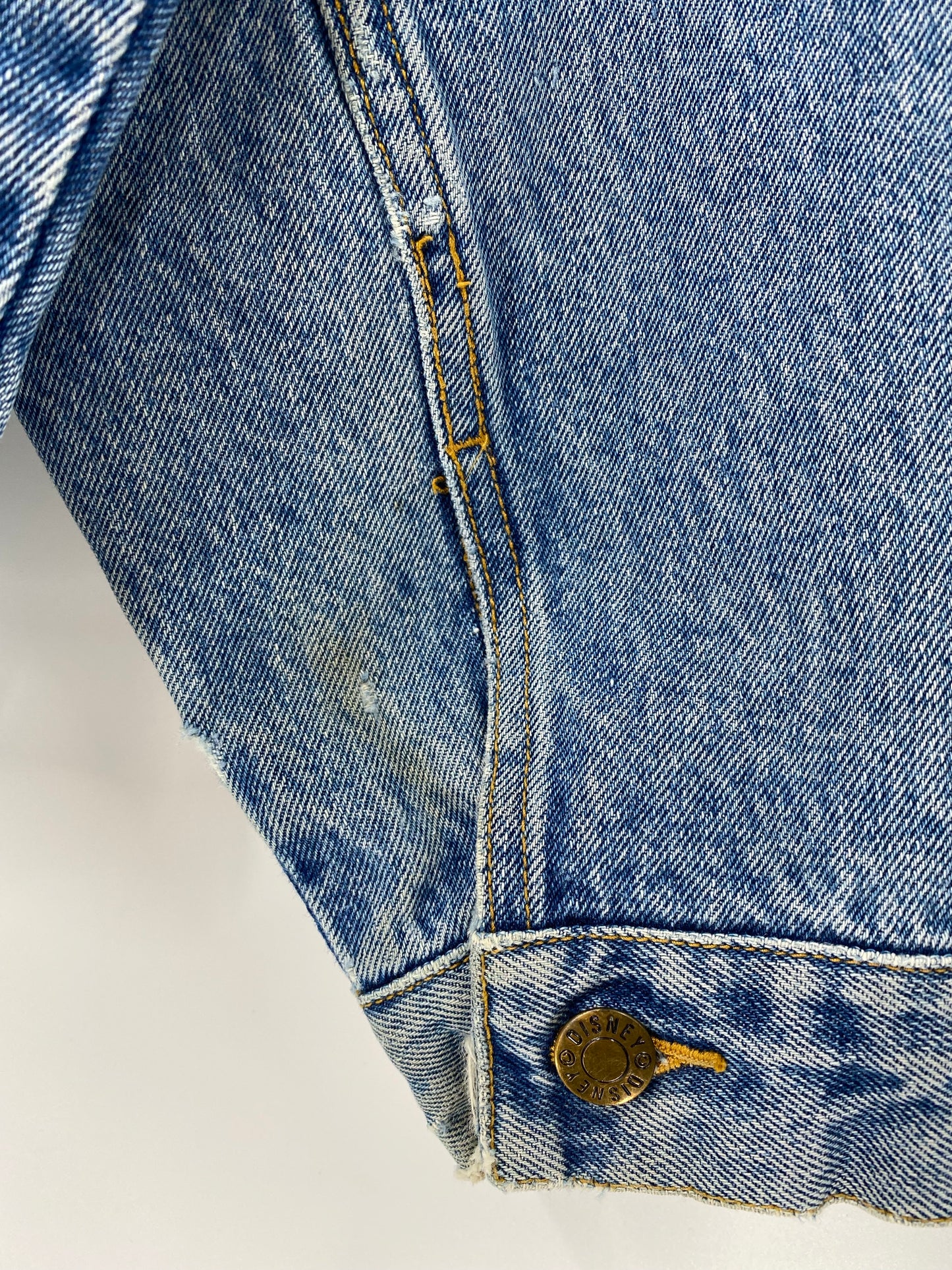 00’ DISNEY Approx. Size L Vintage Denim Jacket  / K4322
