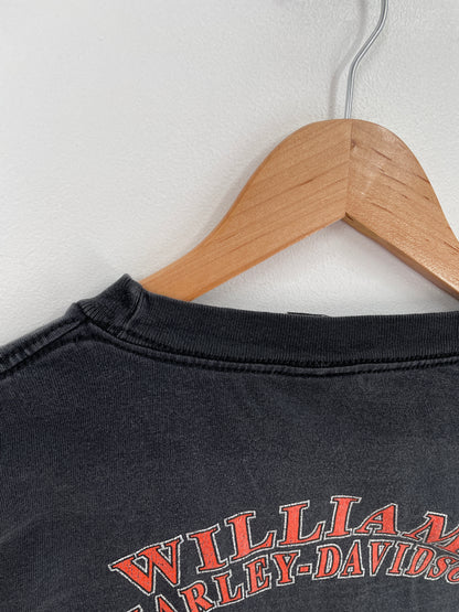 2002 HARLEY DAVIDSON Size L Vintage Long sleeve T-Shirt / E4880T