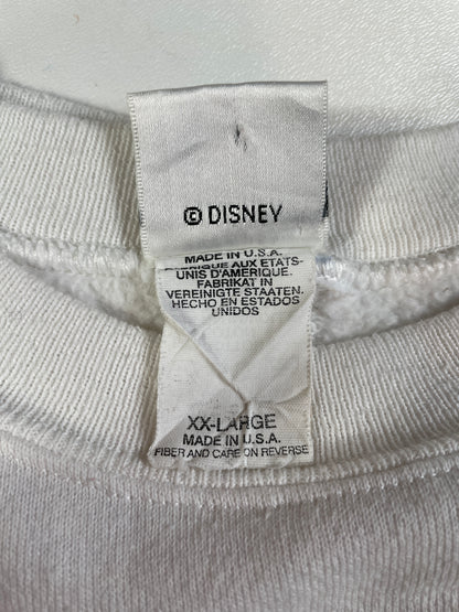 00' DISNEY GOOFY CHRISTMAS Made in USA Size XXL Vintage Sweat-shirt / E912