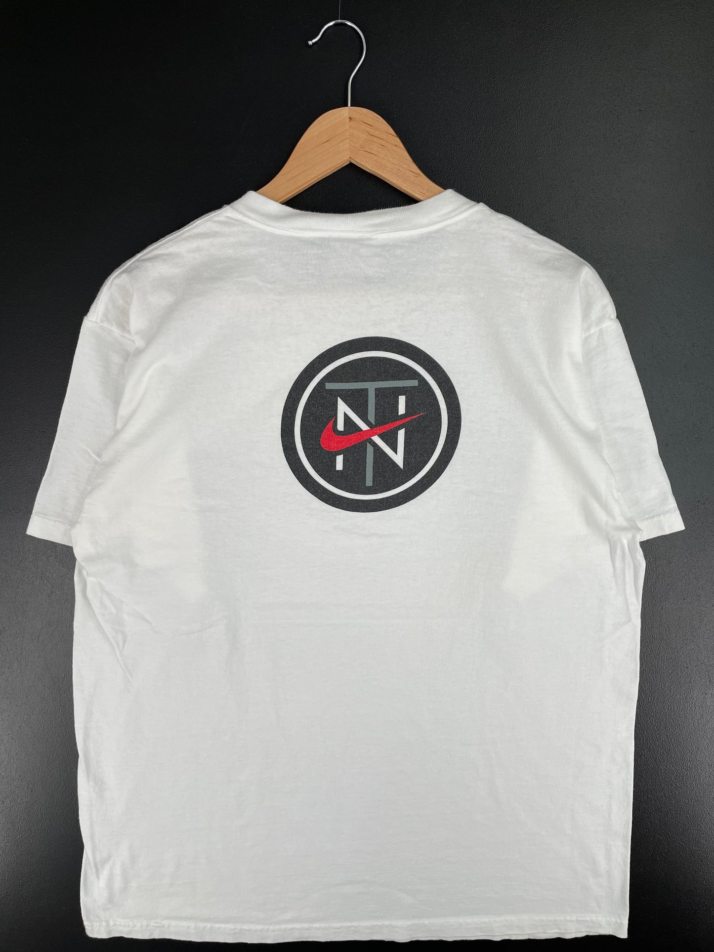 90's NIKE TOWN CHICAGO Made in USA Size M Vintage T-Shirt / A3302