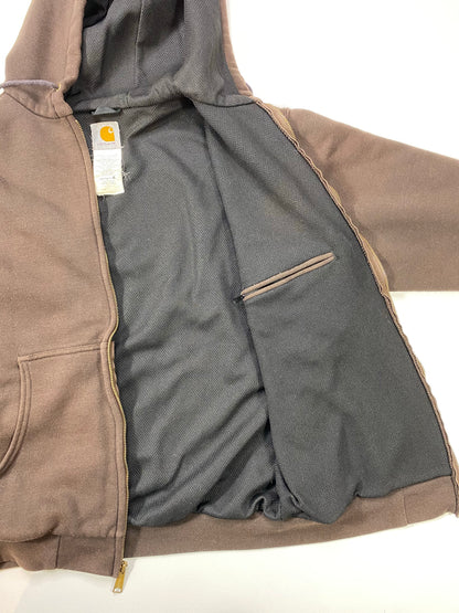 Vintage Carhartt Size L Vintage Zip-up Heavy Sweat-Shirt  / 6013