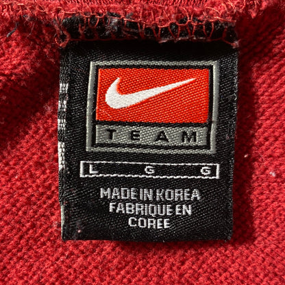 00' NIKE x INDIANA Size L Vintage College Hoodie Sweat-shirt / E4893S