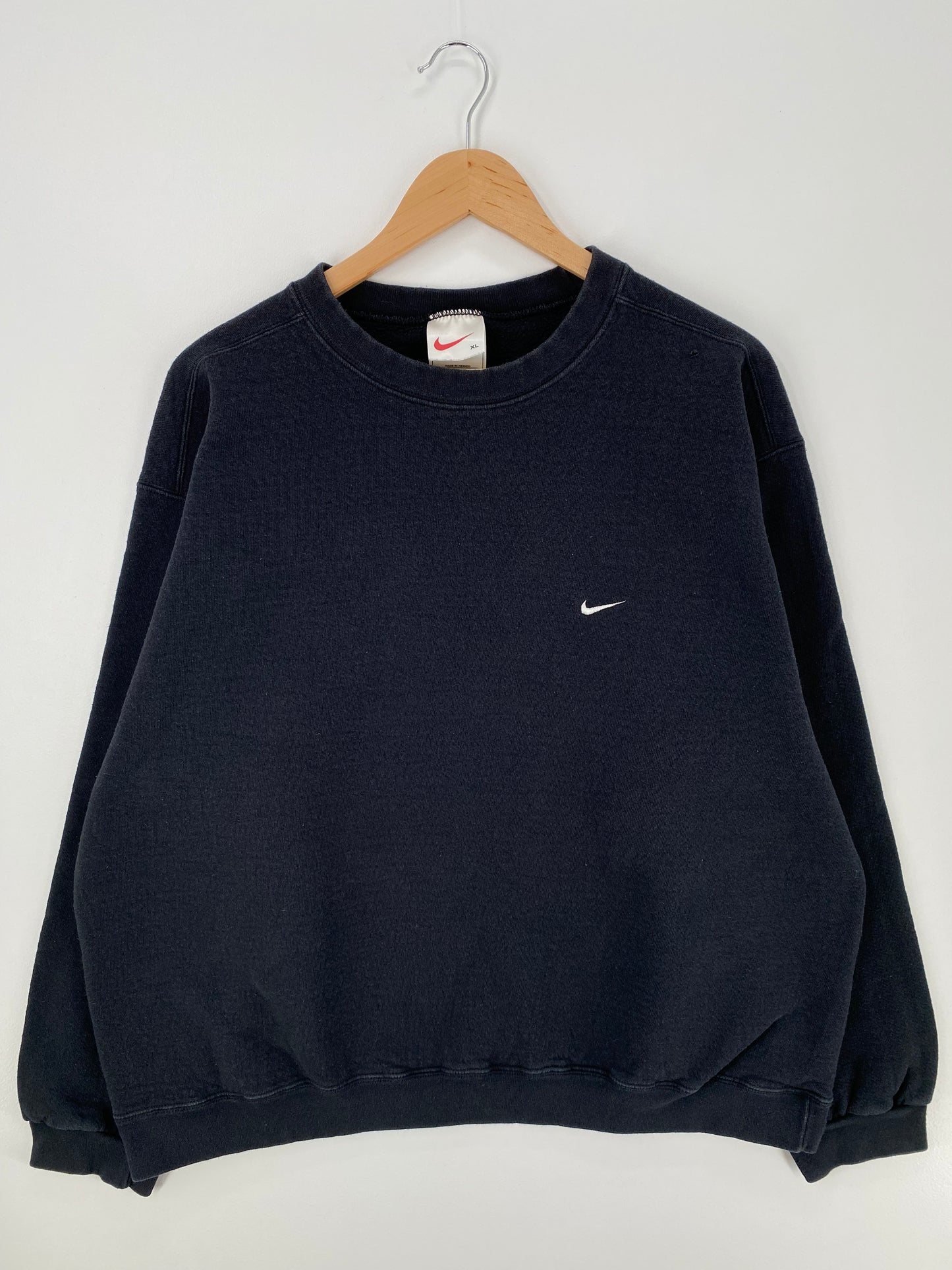 90's NIKE MINI SWOOSH x NATIONAL ENERGY SERVICES COMPANY Size XL Vintage Sweat-shirt / A919