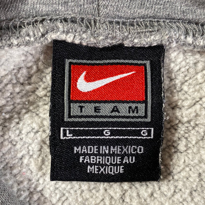 00' NIKE x CONNECTICUT Size L Vintage College Hoodie Sweat Shirt / E6678S