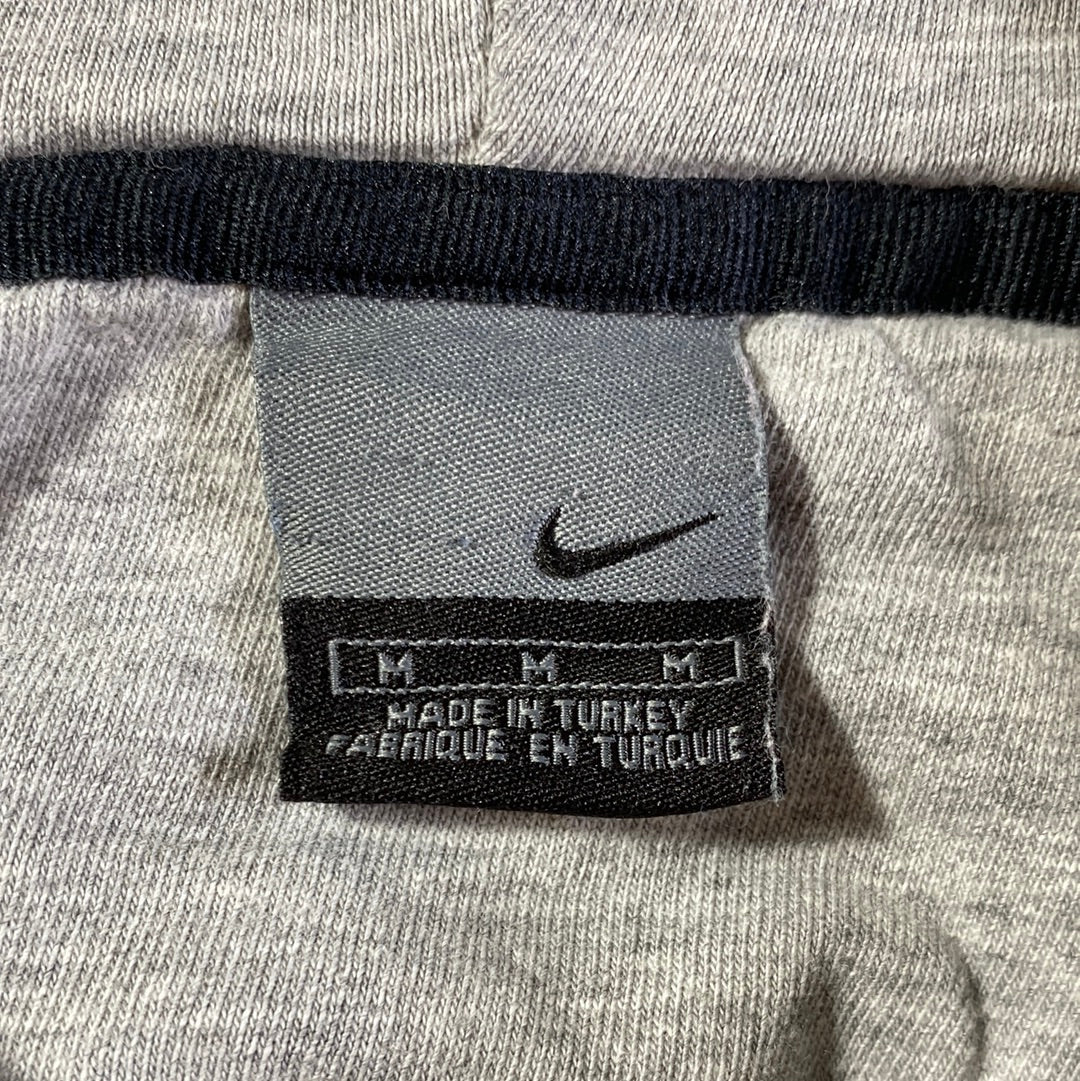 00' NIKE Center Swoosh Size M Vintage Hoodie Sweat-Shirt / A8191