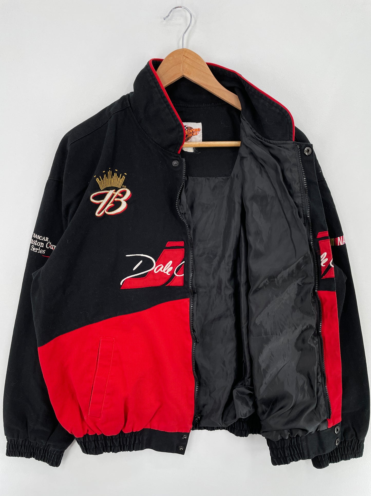 Vintage DALE EARHARDT JR. Size Approx.L Racing Jacket / E608