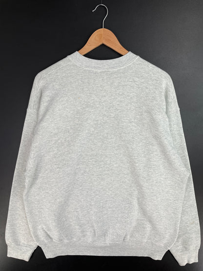 90's BASS ACKWARDS Made in USA Size XL Vintage Sweat-shirt / E3