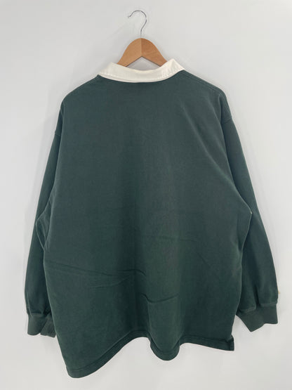 90's POLO RALPH LAUREN Size XL Vintage Rugby-Shirt / K7283