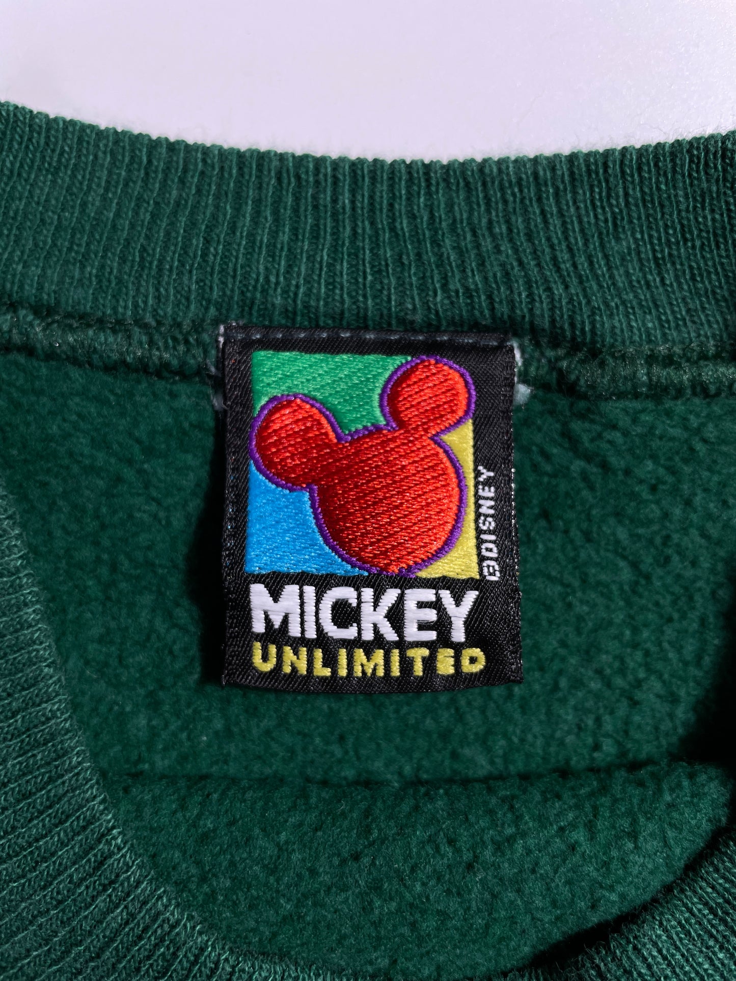 90's DISNEY CHRISTMAS Made in USA Size XL Vintage Sweat-shirt / E662