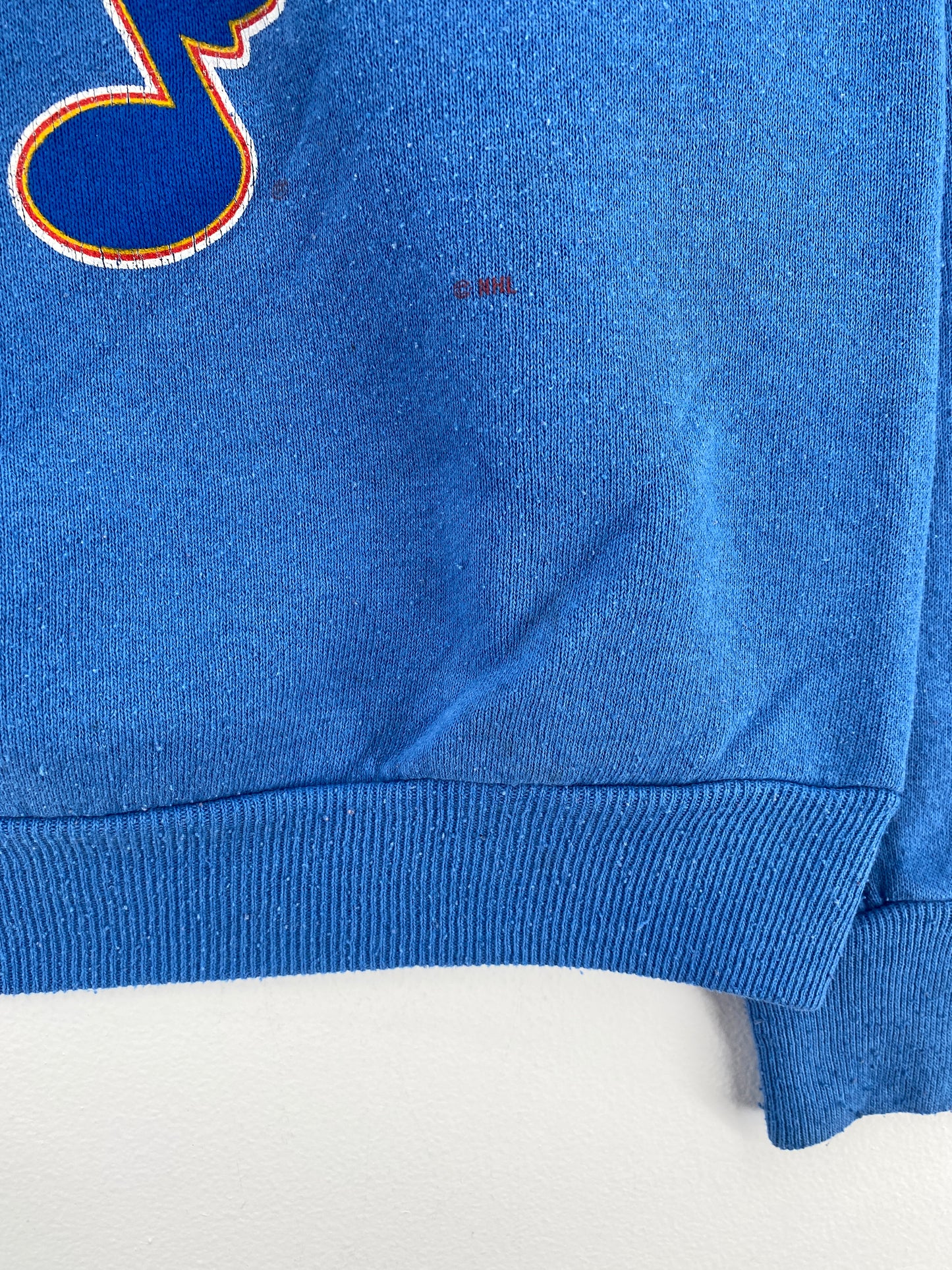 90's ST. LOUIS BLUES Made in USA Size XL Vintage NHL Sweat-Shirts / A3777