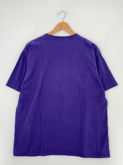 1992 STARTER x MINNESOTA VIKINGS Made in USA Size L Vintage NFL T-shirt / E1647T
