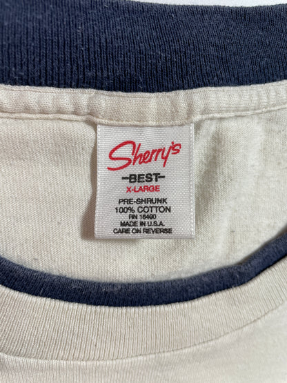 90's REND LAKE RESORT Made in USA Size XL Vintage Animal T-Shirt / E5093T