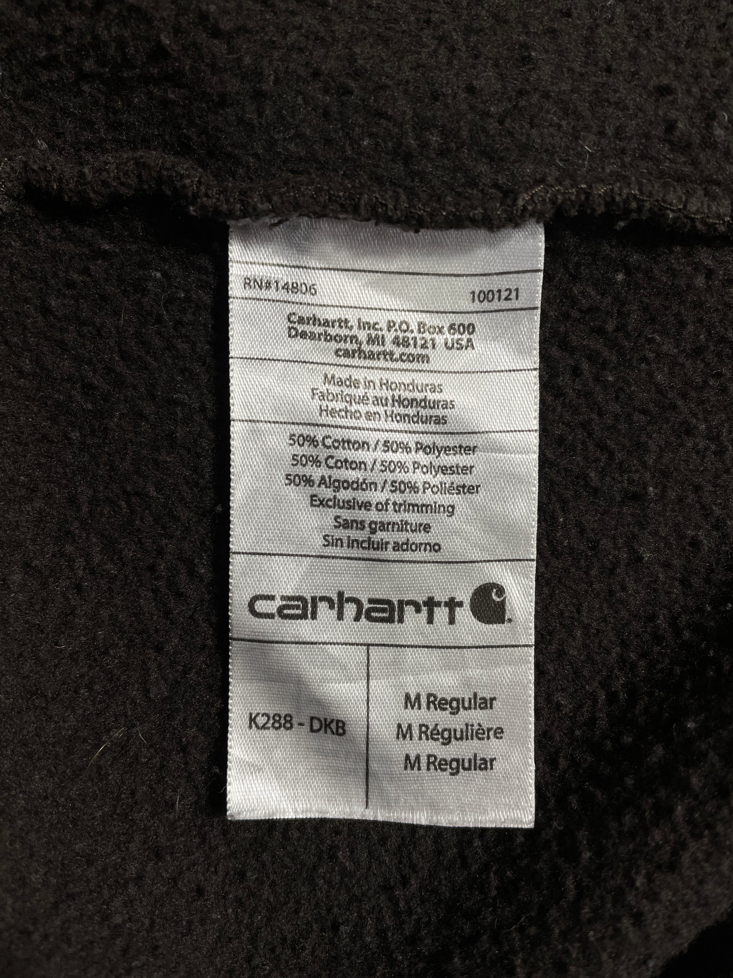 Vintage CARHARTT Size M Hoodie Sweat-shirt / E826