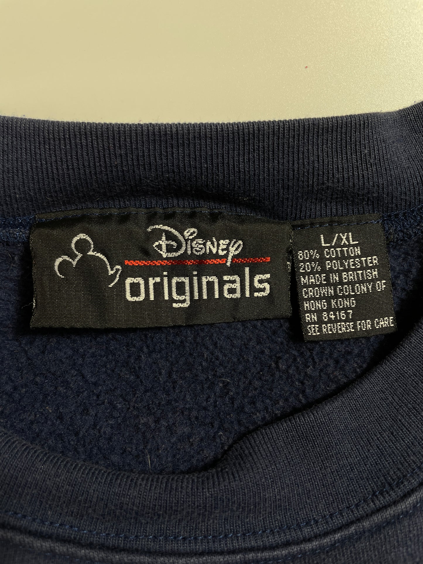 90's DISNEY WORLD Size L-XL Vintage Sweat-shirt / E5056S