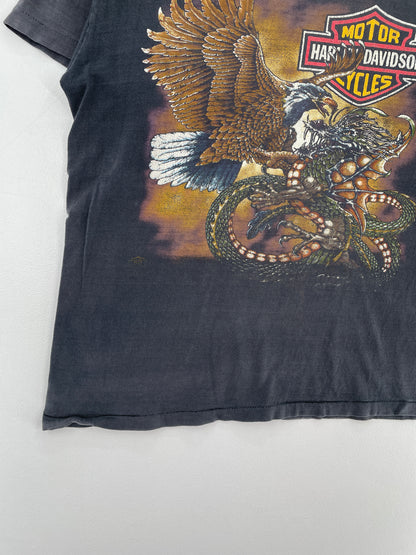 90's HARLEY DAVIDSON Made in USA Size M Vintage T-Shirt / E4879T