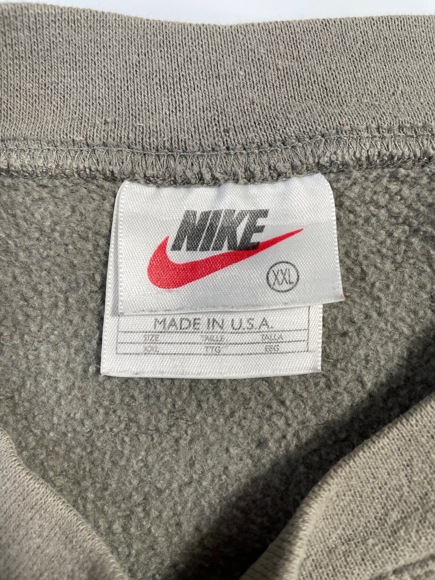 90's NIKE Made in USA Size XXL Vintage Sweat-Shirt / A7679