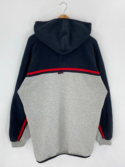 00' NIKE CHICAGO BLACKHAWKS Size XL Vintage NHL Hoodie Sweat-Shirt / K6111