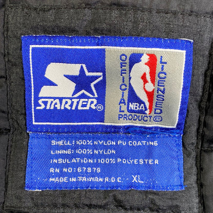 90's STARTER x CHICAGO BULLS Size XL Vintage NBA Nylon Jacket / A8762
