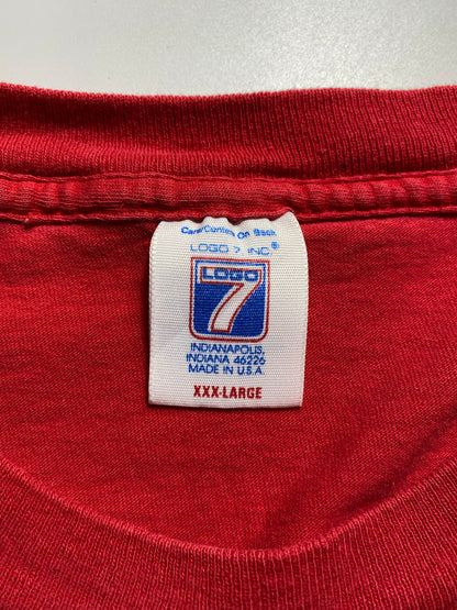 90’s CHICAGO BULLS Size XXXL NBA T-Shirt / K6578