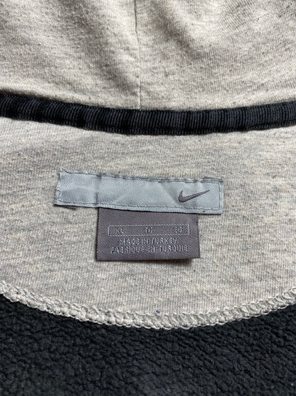 00’ NIKE Size XL Vintage Hoodie Zip-up Sweat-shirt / K8921
