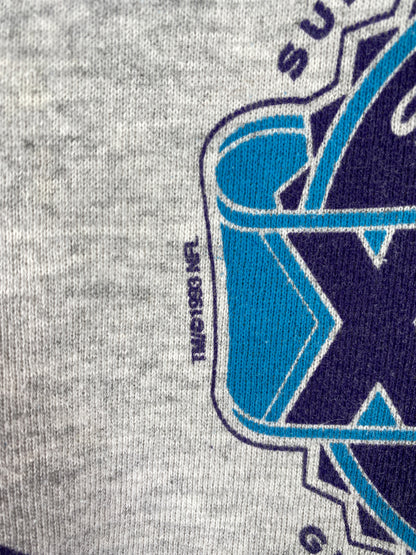 1993 SUPER BOWL XXVII Made in USA Size XL Vintage NFL Sweat-Shirt/ A5732
