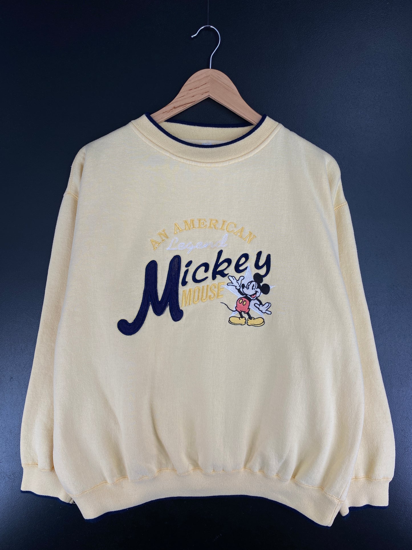 90's DISNEY MICKEY Size XXL Vintage Sweat-shirt / A5208