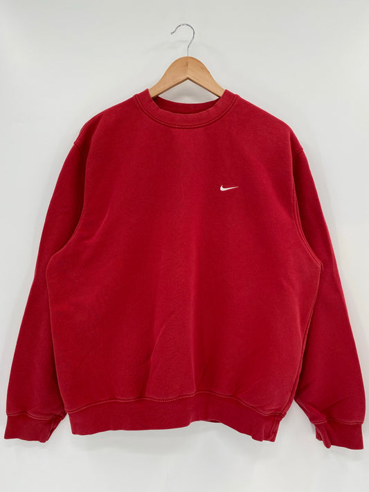 00' NIKE MINI SWOOSH Size M Vintage Sweat-Shirt / K6347
