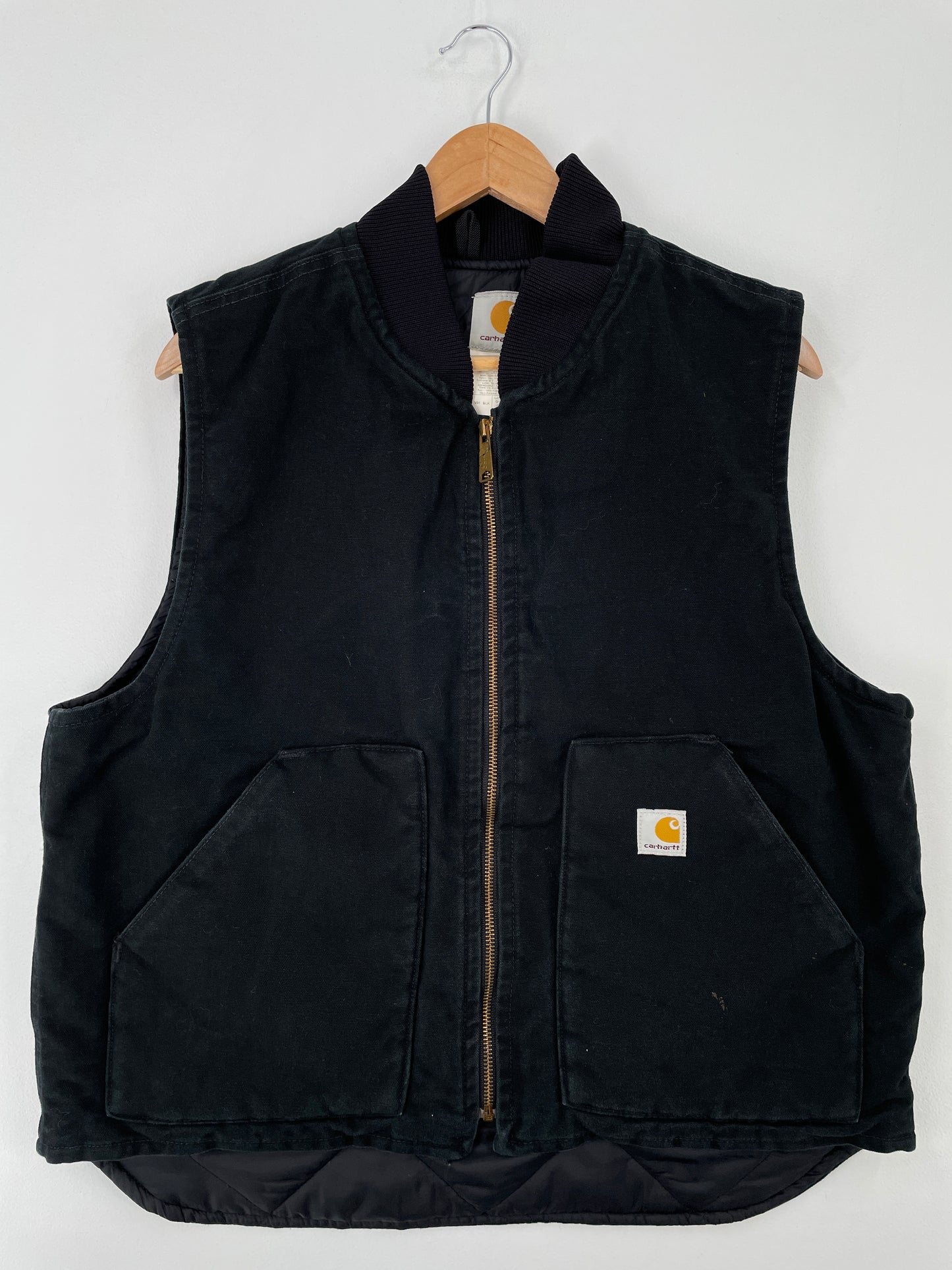 Vintage CARHARTT Size L Duck Vest / A9489