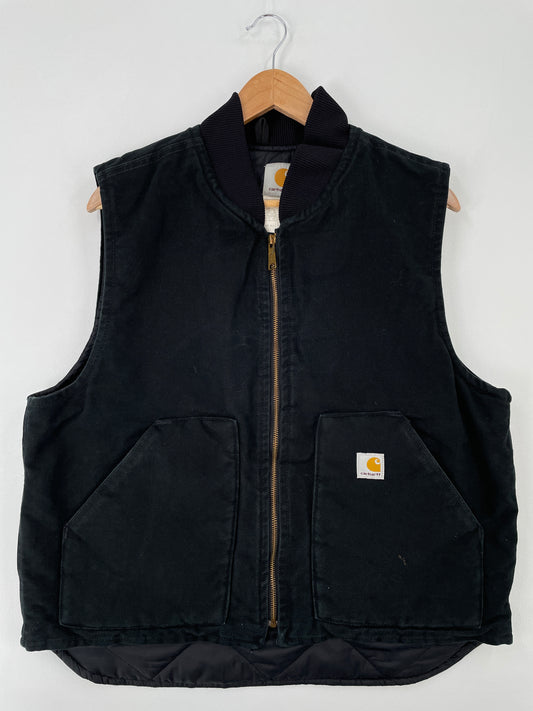 Vintage CARHARTT Size L Duck Vest / A9489
