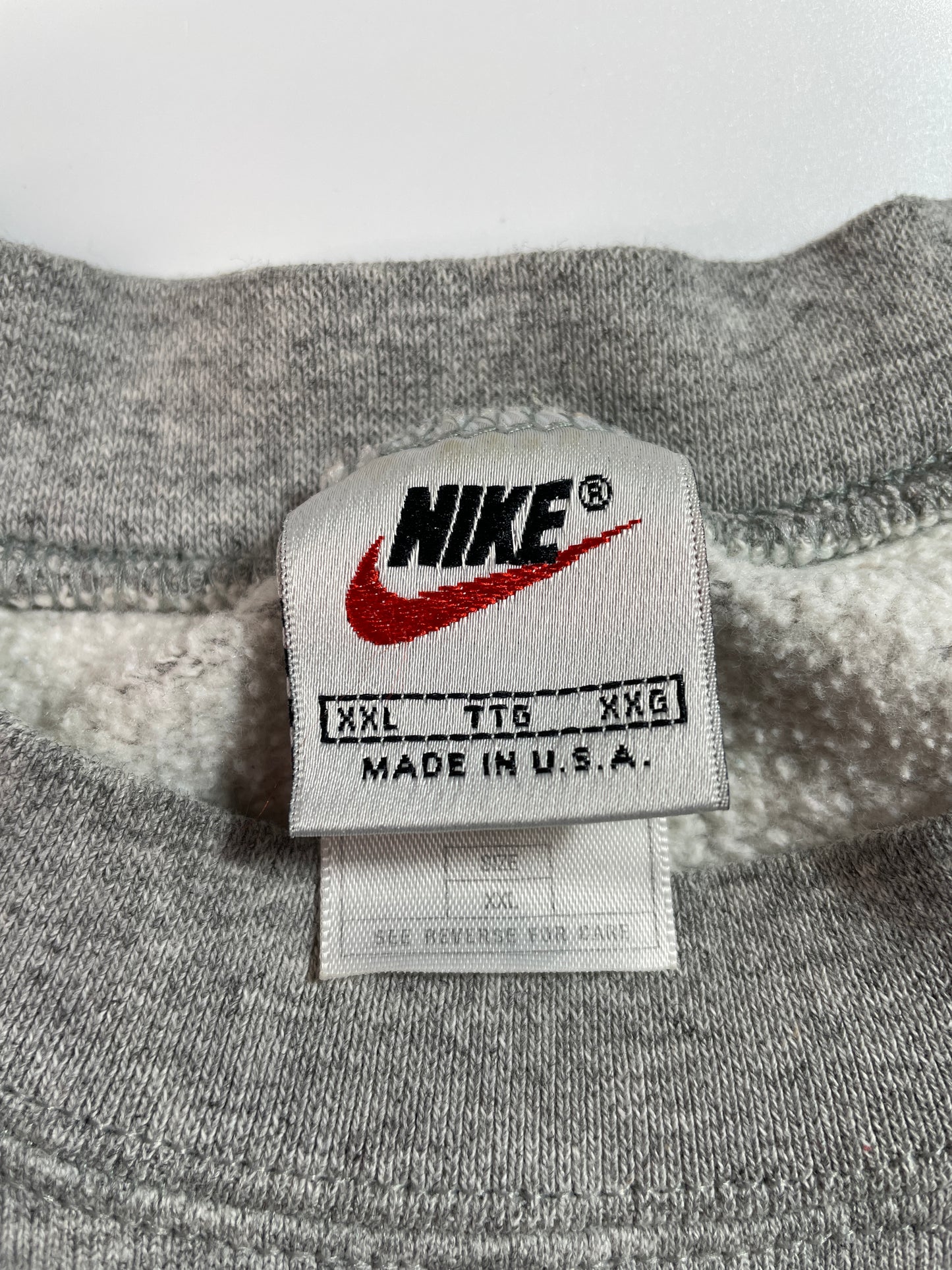 90's NIKE x PITTSBURGH STEELERS Made in USA Size XXL Vintage NFL Sweat-Shirt / E5572S