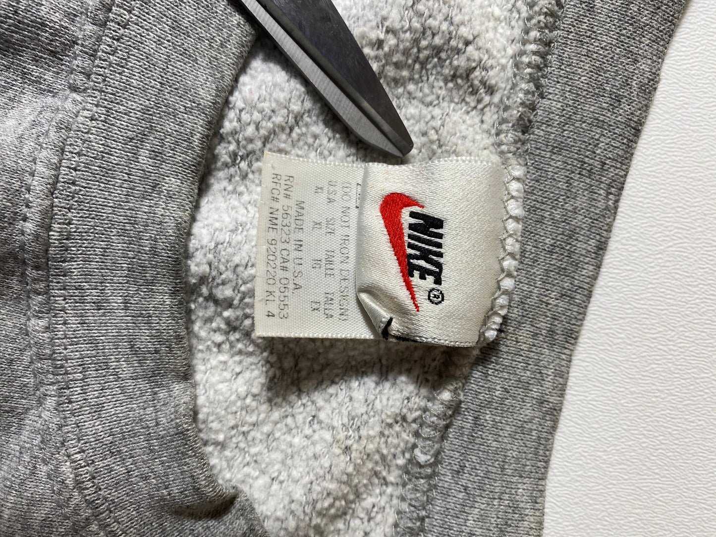 90’s NIKE Made in USA Size XL Vintage Sweat-shirt / K9597