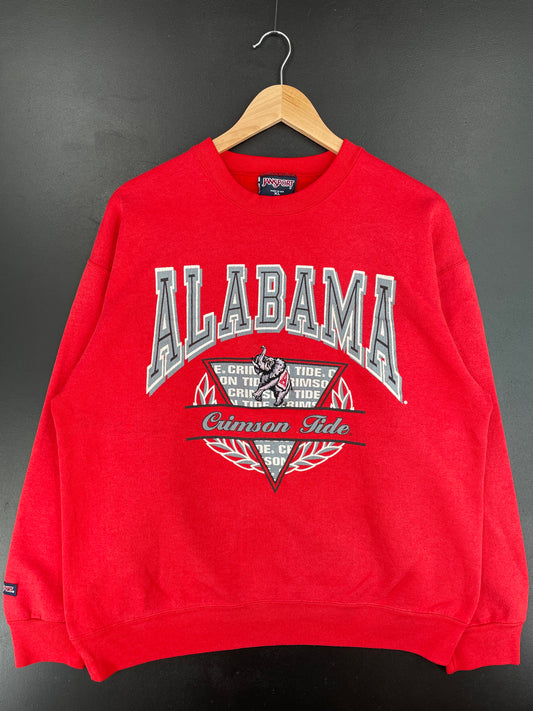 90's ALABAMA CRIMSON TIDE Made in USA Size XL Vintage College Sweat-Shirt / E4209S