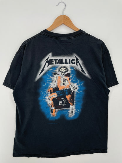 00’ METALLICA Size L Vintage Music T-Shirt / A8261