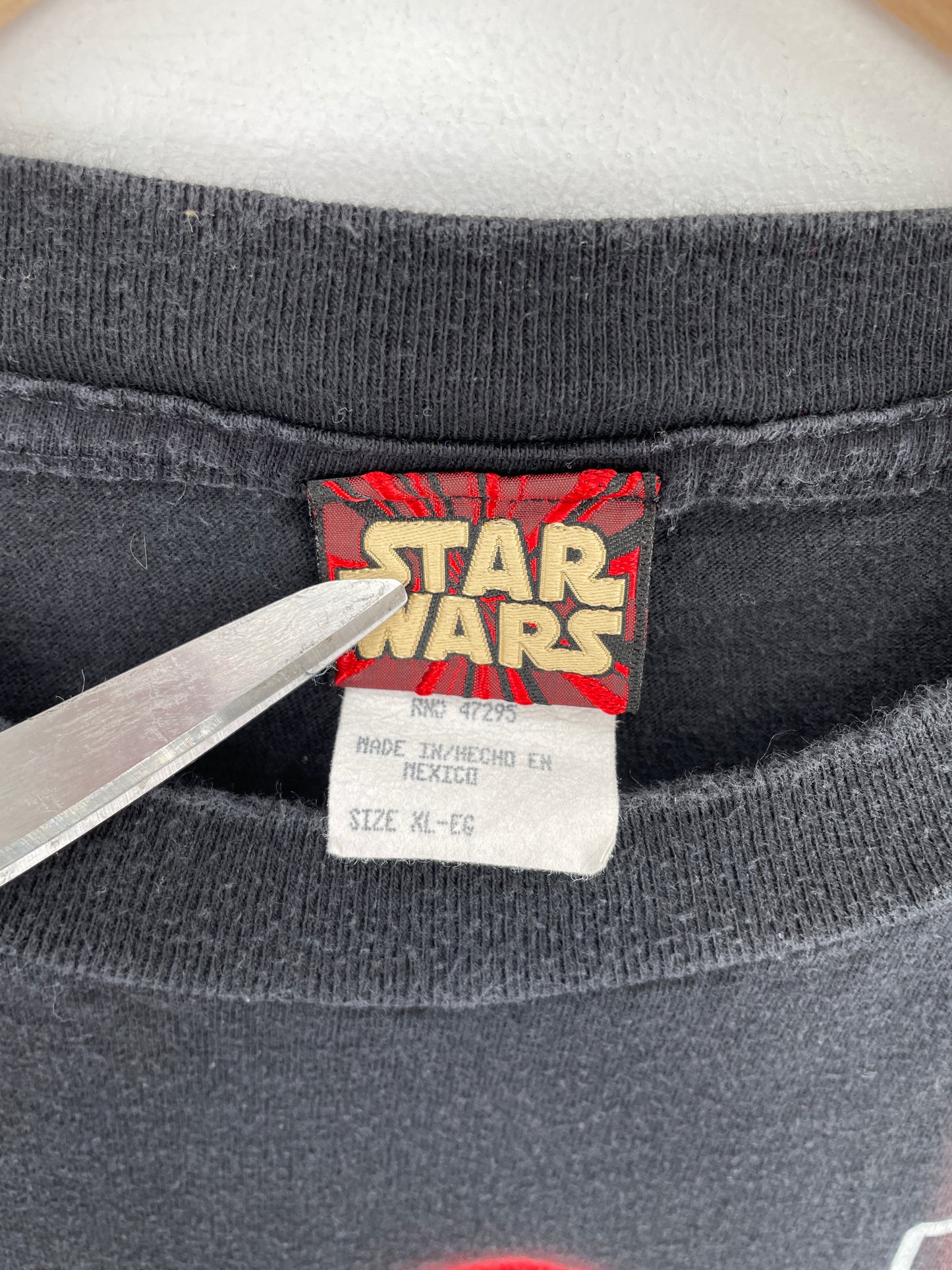 90's STAR WARS DARTH MAUL Size XL Vintage T-Shirt / A5173
