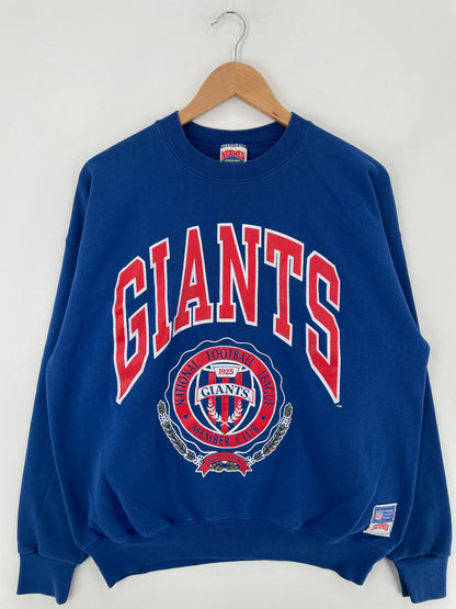 90's NEW YORK GIANTS Made in USA Size XL Vintage NFL Sweat-shirt / E3142S