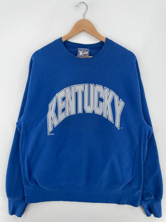 90's KENTUCKY Made in USA Size XL Vintage College Sweat-shirt / E1226
