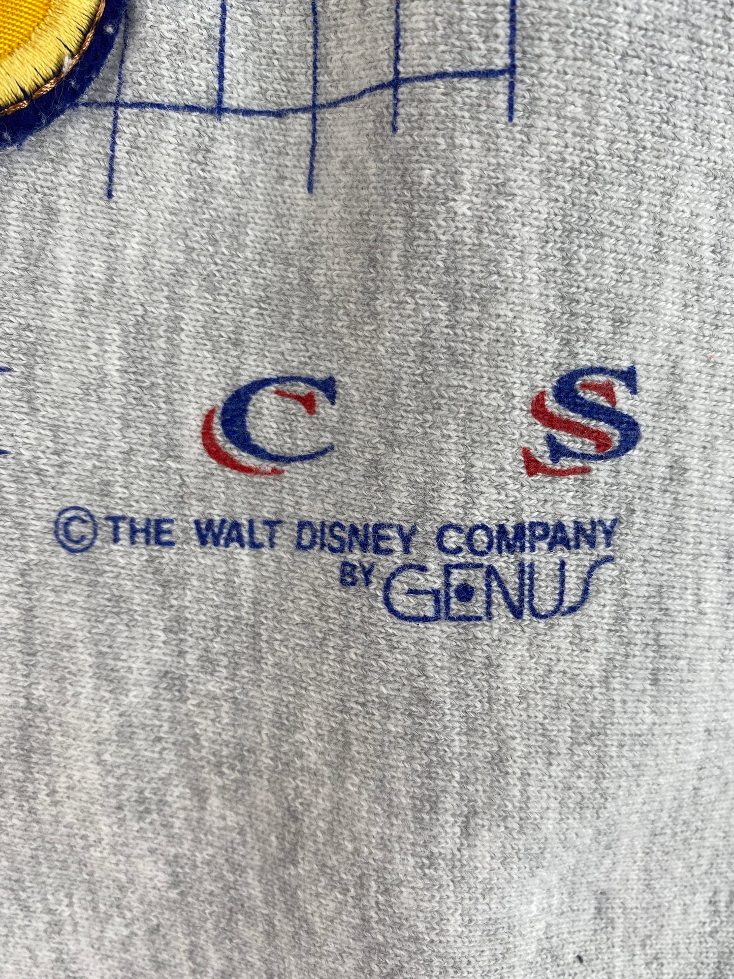 .90's DISNEY MICKEY Made in USA Size L Vintage Sweat-shirt / E2135S