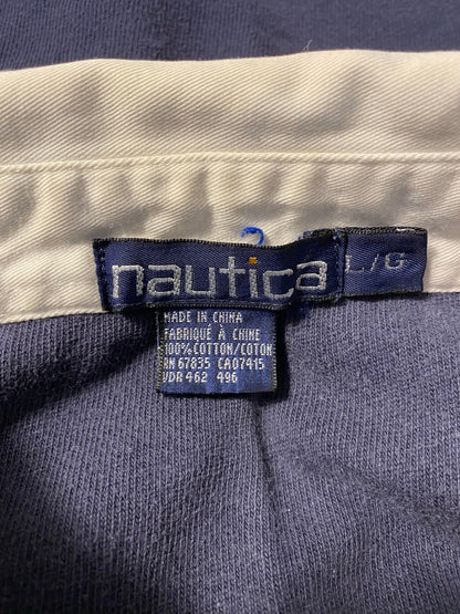 90’s NAUTICA Size L Rugby-Shirt / A7145