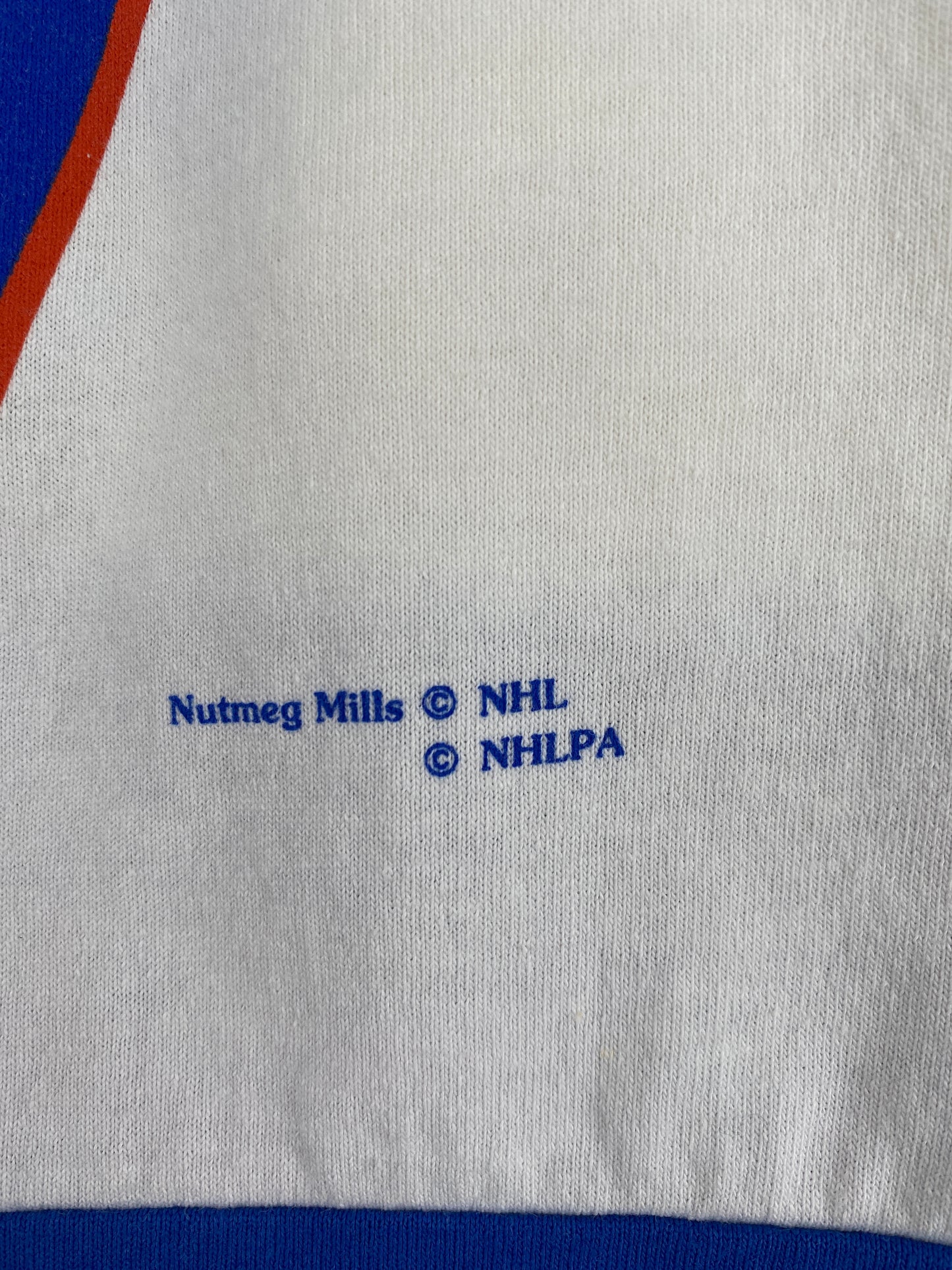90's NEW YORK ISLANDERS Made in USA Size XL Vintage NHL T-shirt / A4445